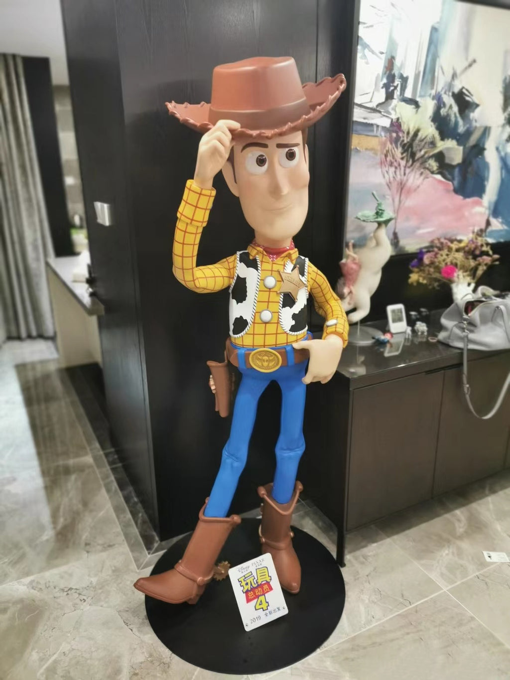 Woody Toy Figurine｜Toy Story Classic Character Display｜Adorable Collectible Figurine · Home Decor Gift