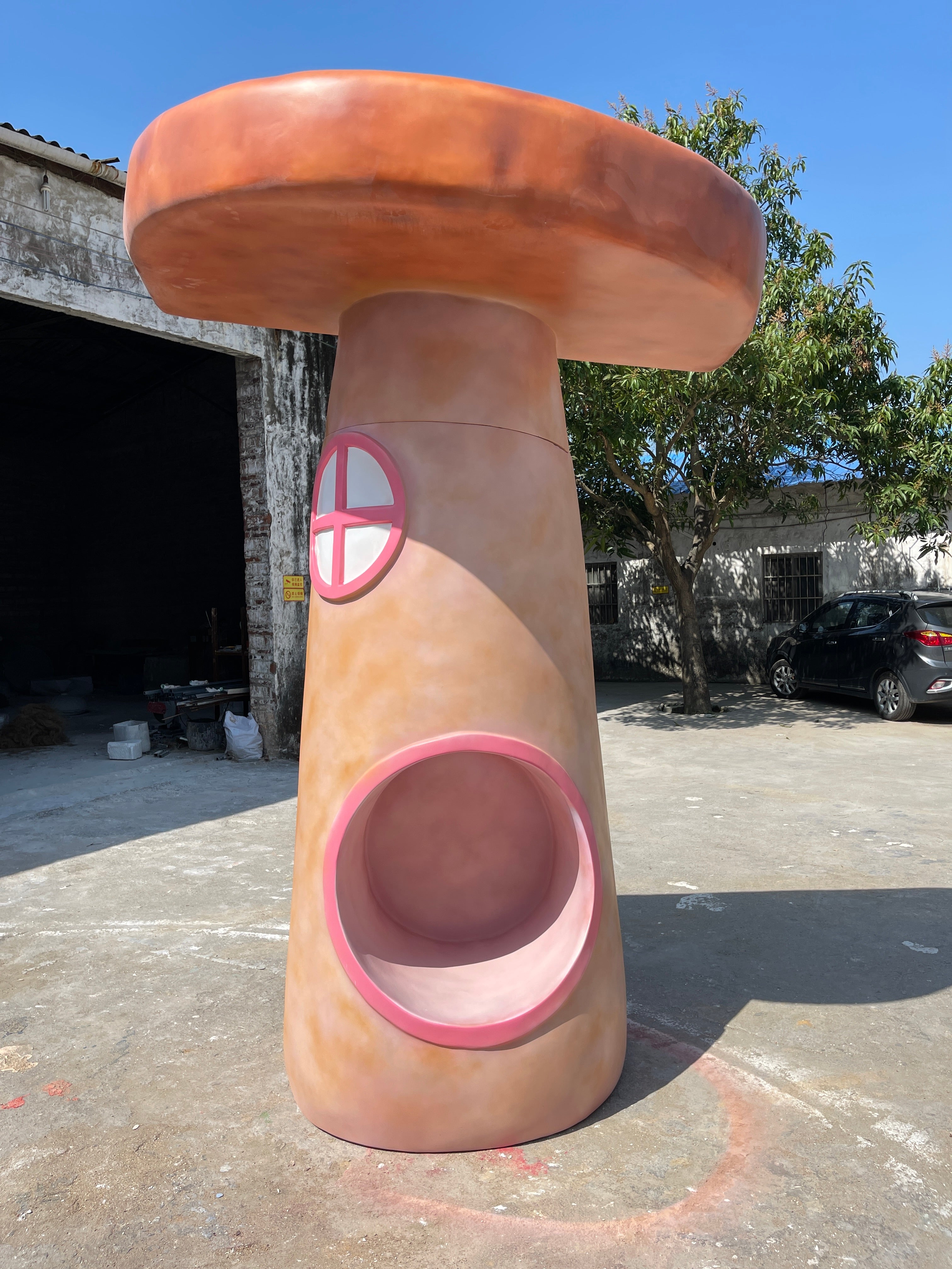 Mushroom House Creative Ornament｜Fairytale-Style Home Decor Cottage｜Adorable Desktop Display·Heartwarming Little Item