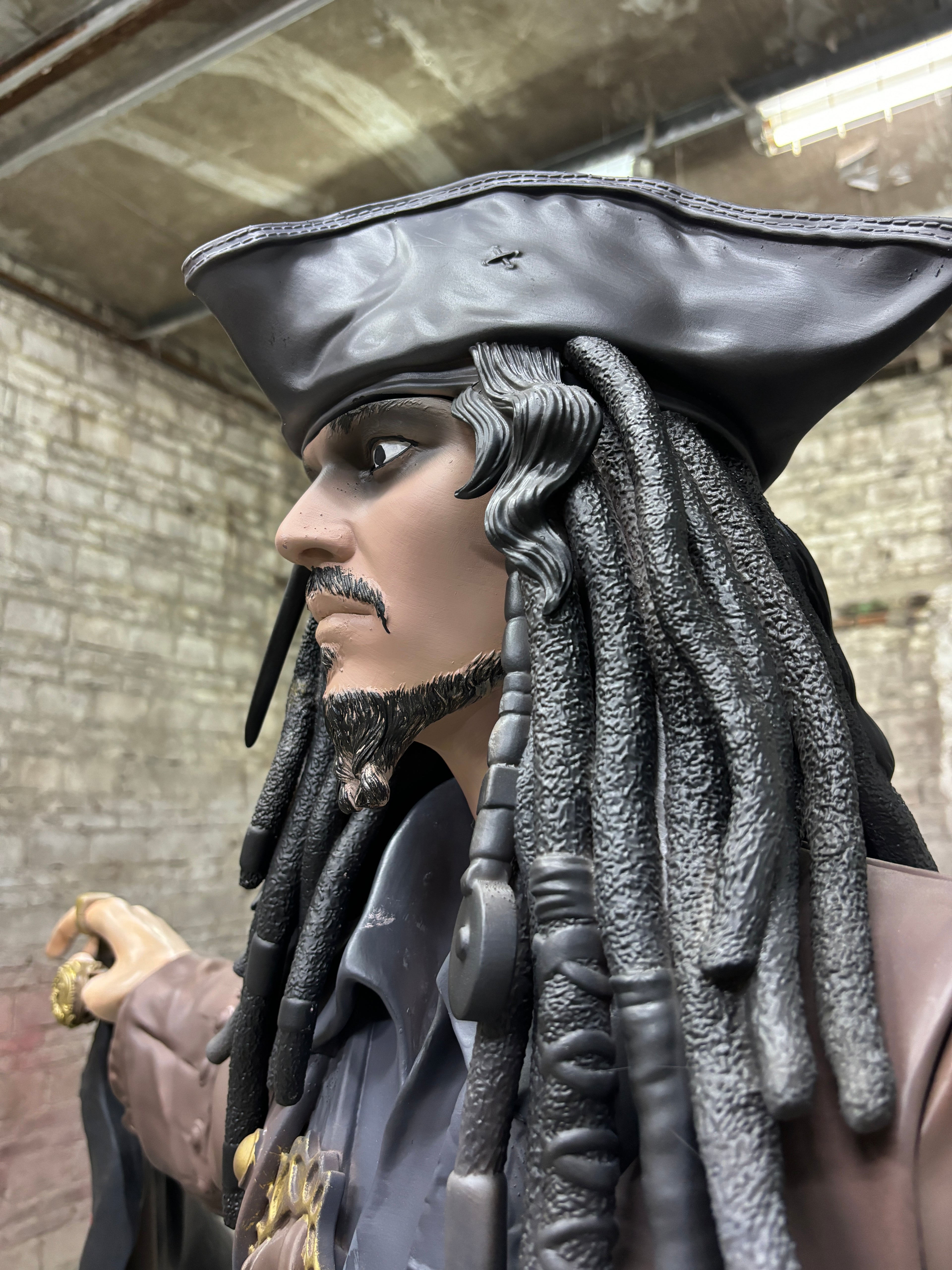 Captain Jack Sparrow Collectible Figure｜Pirates of the Caribbean Movie Character Figurine｜Creative Decorative Collectible Model