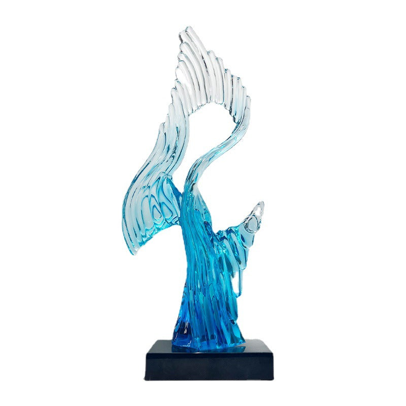 High-End Creative Modern Home Decoration: Wine Cabinet, Entryway, Villa, Hotel Lobby, Office Soft Furnishing Craft Ornament